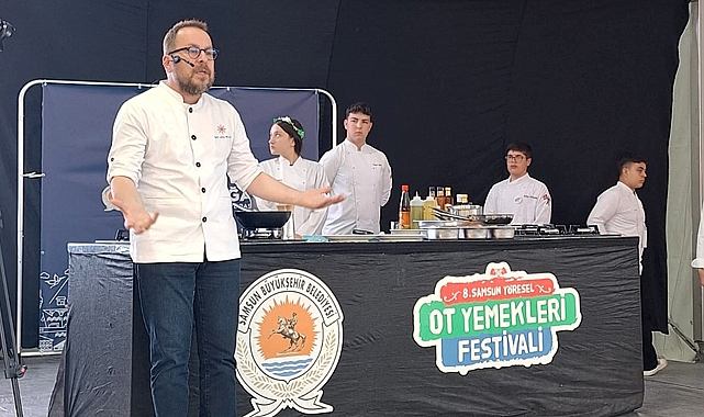 Samsun’da Ot Yemekleri Festivali Kapılarını Açtı