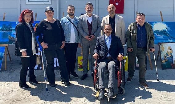 Sevdamız Samsun’dan Engellilere Sergiyle Destek