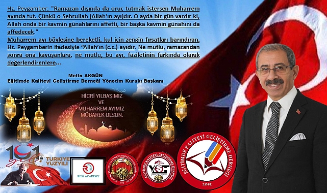 Başkan Akgün’den Muharrem Ayı Mesajı