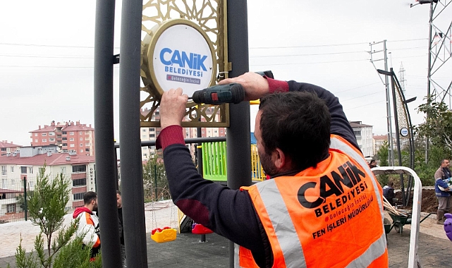 Canik'te Aydınlık Sokaklar Modern Parklar