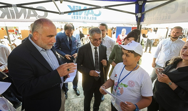 Canik’te Öğrencilerden Teknoloji Şöleni