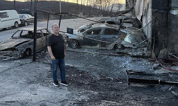 İESOB Başkanı Ata’dan Yangın Alanlarında İnceleme