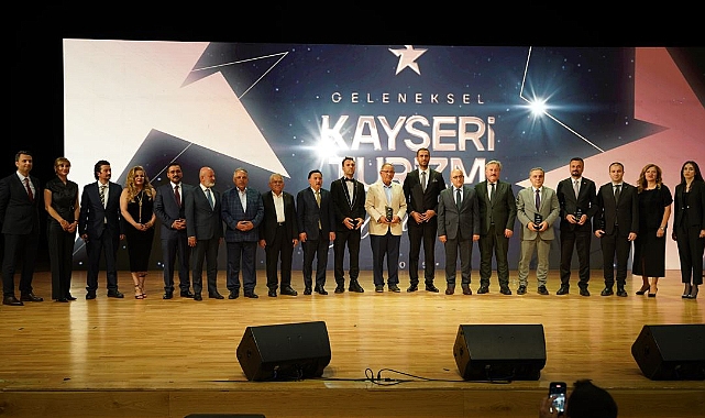 Kayseri’de Turizme Katkı Sunan İsimler “Geleneksel Turizm Ödülleri” ile Onurlandırıldı