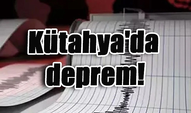 Kütahya Simav'da 4,5 Büyüklüğünde Deprem