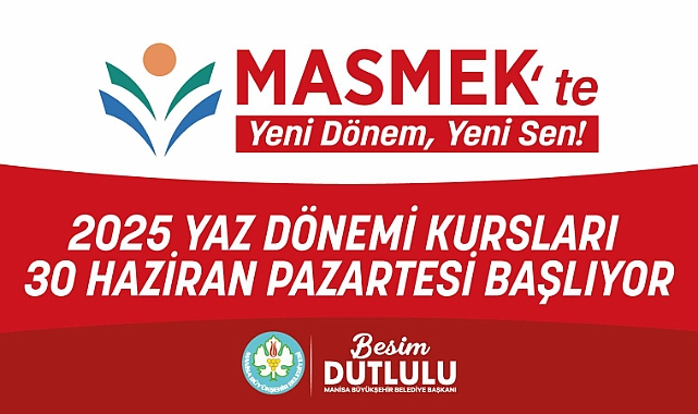 MASMEK’te Yaz Kursları Başlıyor