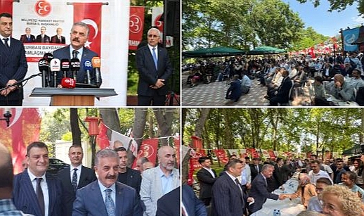 Bursa’daki Bayramlaşmada MHP’den ‘Yeni Yüzyılda Terörsüz Türkiye’ Vurgusu