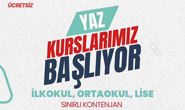 Milas Belediyesi Yaz Kursları İçin Kayıtlar Başlıyor