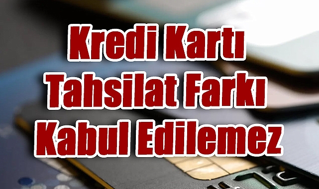 Palandöken: Kredi Kartı Tahsilat Farkı Kabul Edilemez