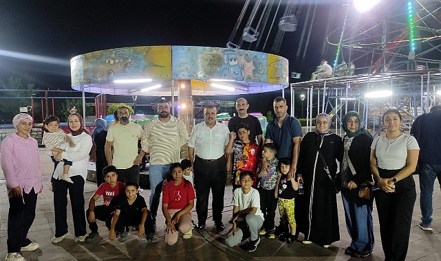 Turgutlu’da Şehit ve Gazi Emanetlerine Bayram Coşkusu: ASEL Lunapark’tan Anlamlı Destek
