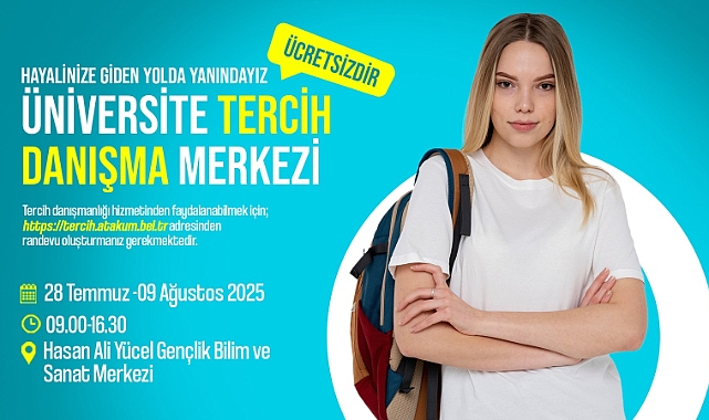 Atakum Belediyesinden üniversite adaylarına tercih desteği