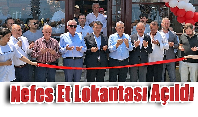 Atakum’da Nefes Et Lokantası Görkemli Törenle Hizmete Girdi