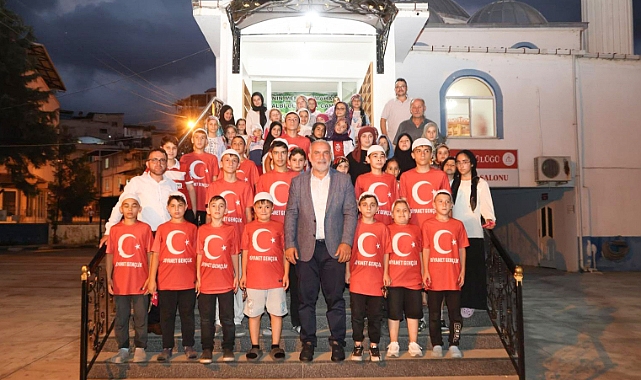 Canik’te Camiler Çocuk Sesleriyle Şenlendi