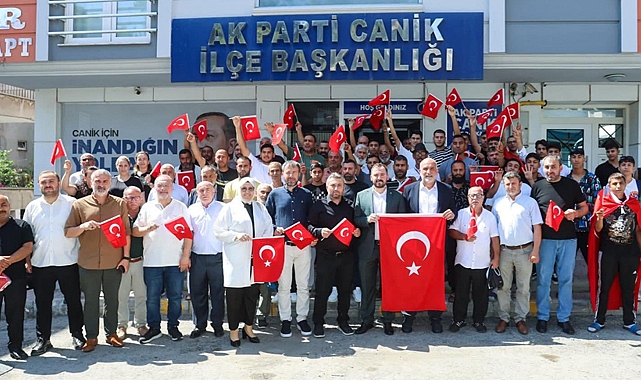 Caniklilerden Cumhurbaşkanı Erdoğan’ın “Güçlü ve Terörsüz Türkiye” Çağrısına Tam Destek