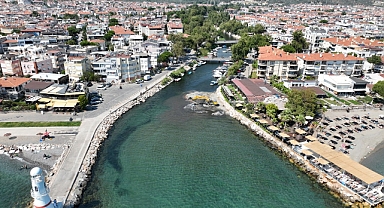 Edremit’te, Dere Temizlik Çalışmaları Sürüyor
