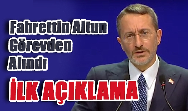 Fahrettin Altun Görevden Alındı, TİHEK Başkanlığı'na Getirildi