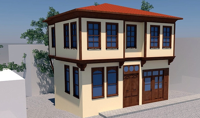 Gölcük’te Geleneksel Türk Evi Aslına Uygun Olarak Restore Ediliyor