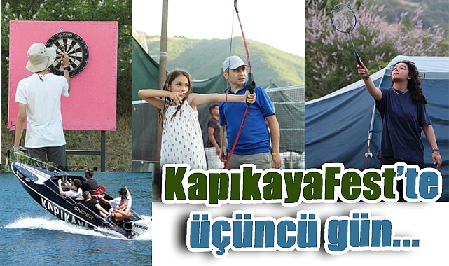 KapıkayaFest'te üçüncü gün dopdolu geçti: Spor, kültür ve adrenalin bir arada