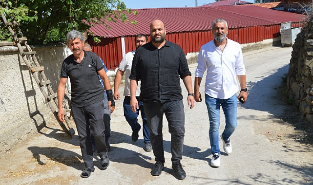 MHP’li Yüksel’den Beyören’e yangın sonrası anlamlı ziyaret