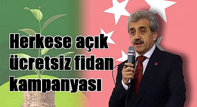 Saadet Partisi'nden Türkiye genelinde fidan seferberliği