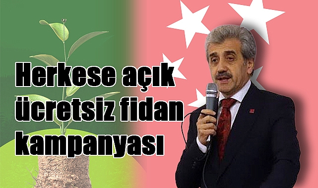 Saadet Partisi'nden Türkiye genelinde fidan seferberliği