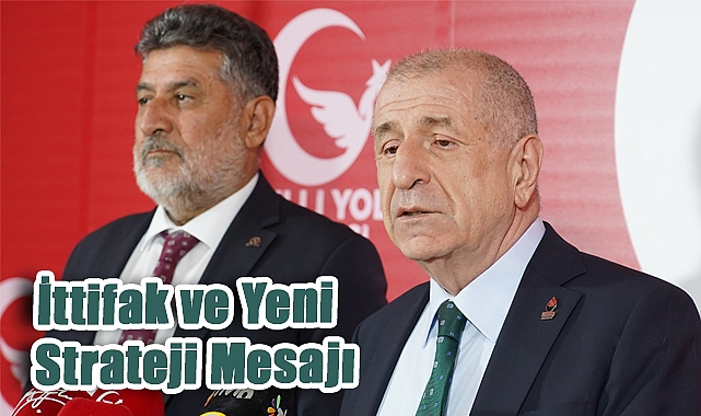 Ümit Özdağ’dan Milli Yol Partisi’ne Teşekkür Ziyareti