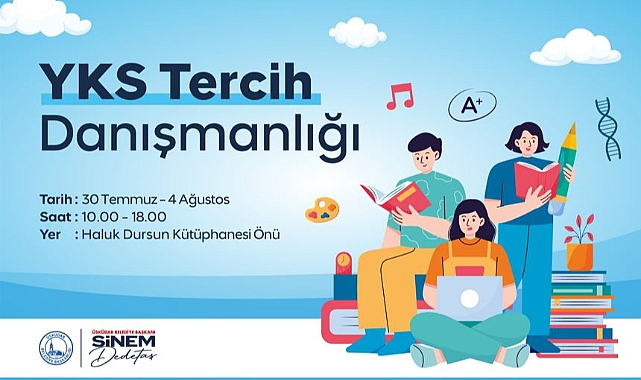 Üsküdar Belediyesi’nden ücretsiz YKS tercih danışmanlığı