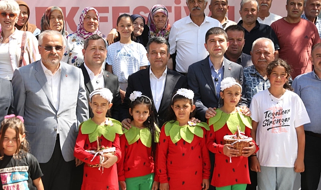 3. Dürtmen Yaylası Çilek Festivali Samsun'da Coşkuyla Kutlandı
