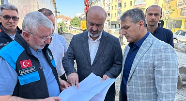 Albayrak Caddesi’nde Kapsamlı Düzenleme Çalışmaları Başladı