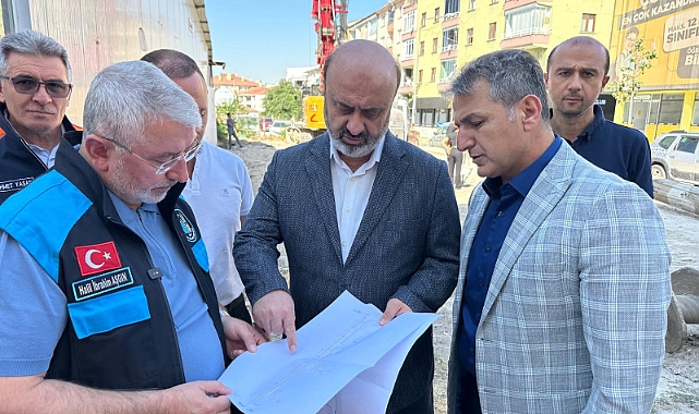 Albayrak Caddesi’nde Kapsamlı Düzenleme Çalışmaları Başladı