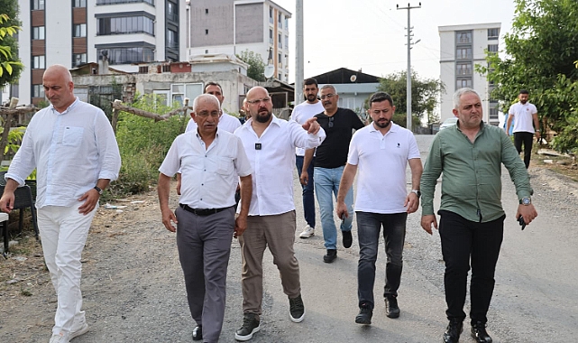 Atakum’da Yeni Projeler İçin Saha Çalışmaları Sürüyor
