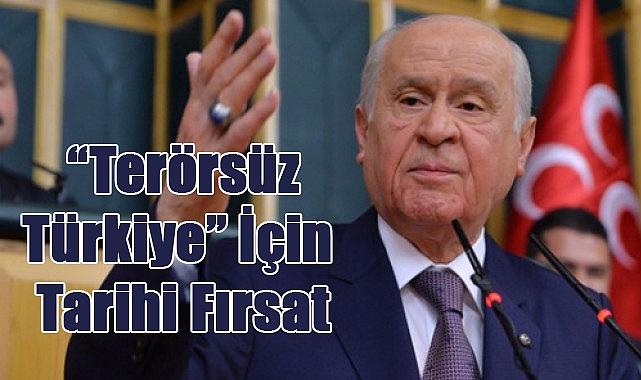 Bahçeli'den 'Terörsüz Türkiye' ve Bölgesel Gelişmeler Mesajı