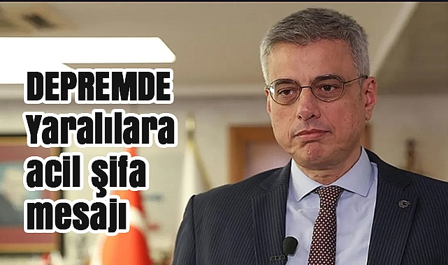 Bakan Memişoğlu: Depremde yaralanan 4 kişinin hayati tehlikesi yok