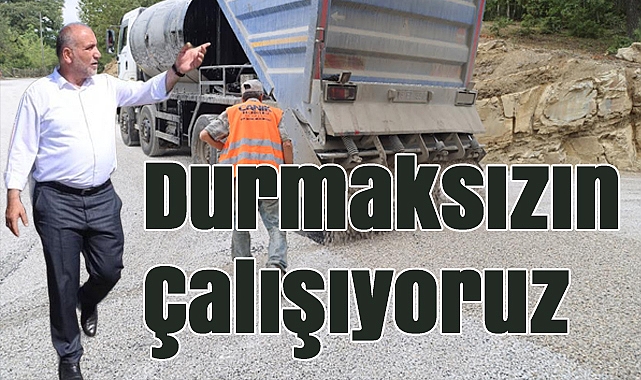 Başkan Sandıkçı: “Canik’i Güvenli ve Konforlu Yollarla Donatıyoruz”