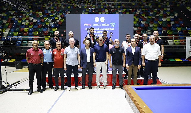 Bilardo Şampiyonası'nda Ödüller Sahiplerini Buldu