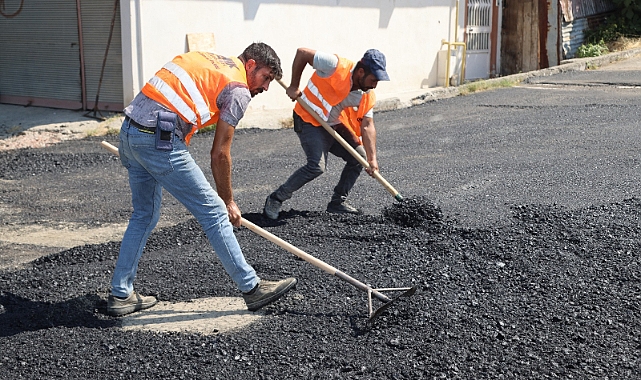 Canik’te Asfalt Yol Seferberliği Devam Ediyor
