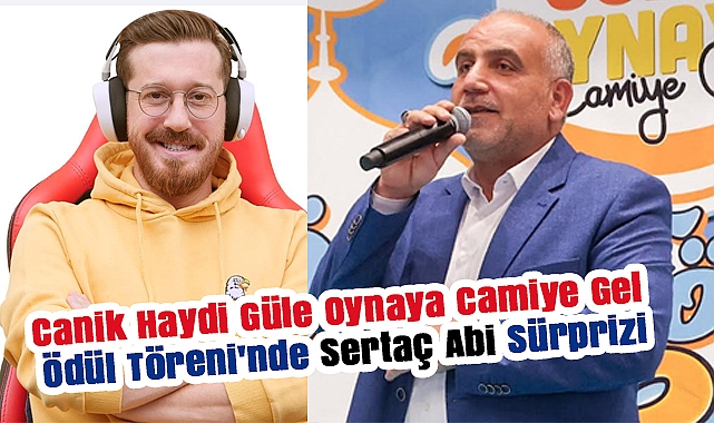 Canik’te ‘Haydi Güle Oynaya Camiye Gel’ ödül töreni: Sertaç Abi sürprizi