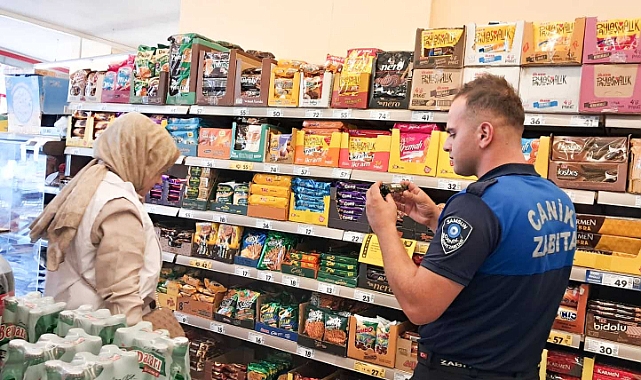 Canik’te Marketler Zabıta Ekipleri Tarafından Denetleniyor