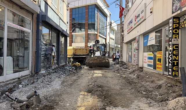 Dr. Pertevbey Sokaklar Baştan Aşağı Yenileniyor