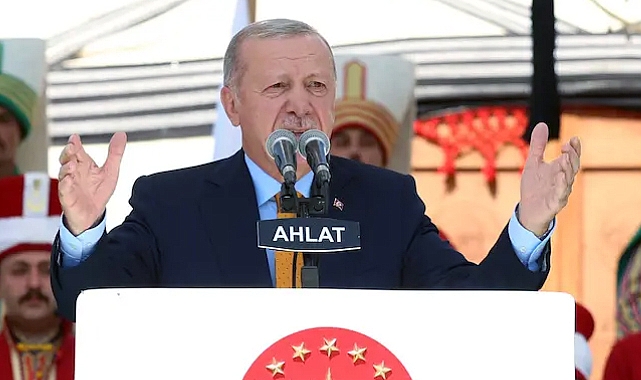 Cumhurbaşkanı Erdoğan: 'Ahlat, Bin Yıl Öncesinden Bugüne Kurulan İman ve Medeniyet Köprüsüdür'