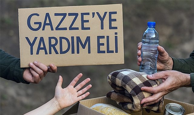 Gazze’ye ‘Umut Ol’ kampanyasıyla dayanışma çağrısı