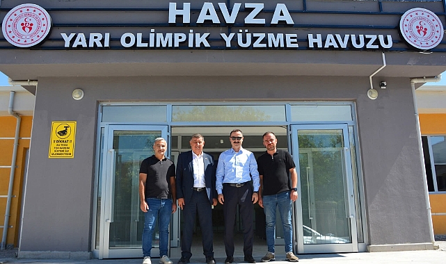 Havza’da Yarı Olimpik Yüzme Havuzu Hizmete Girdi