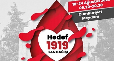 Kızılay Samsun’da “1919 Hedefli Kan Bağışı” Kampanyası Başlatıyor