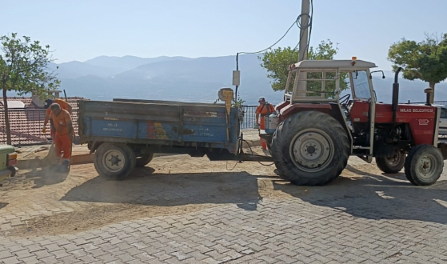 Milas Belediyesi’nden Kapsamlı Temizlik Seferberliği