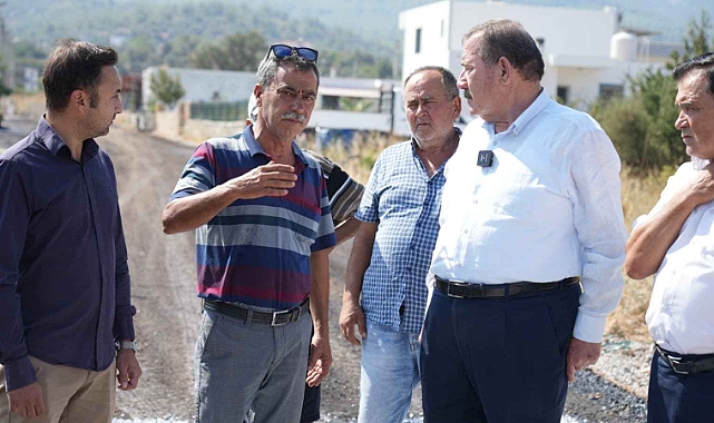 Milas’ta mahalle yolları yenileniyor: Balcılar’da asfalt çalışmaları hız kazandı