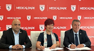 Samsunspor Kadın Voleybol Takımı’na Medical Park’tan sağlık desteği