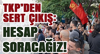 TKP, İsrail Büyükelçiliği Konutu Önünde Eylem: 'Hesap soracağız'