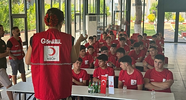 Türk Kızılay Gençleri Gençlik Kamplarında Ağırlıyor