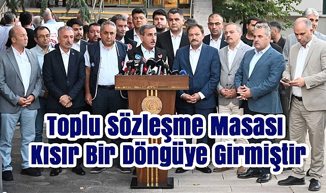 Türkiye Kamu-Sen Başkanı Kahveci: Toplu Sözleşme Masası Kısır Bir Döngüye Girmiştir
