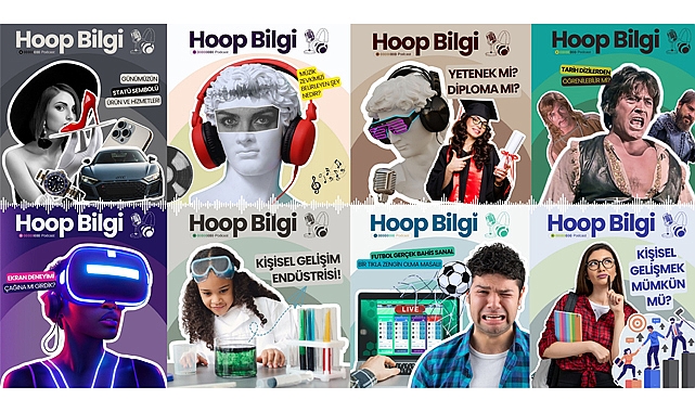Yapay Zekâ Destekli Podcast Hoop Bilgi Yayında: 5 Dakikada Zihin Açıyor