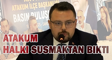 AK Parti’den Atakum Belediyesi’ne Sert Çıkış: Hizmete İhanet